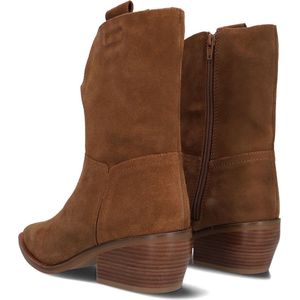 Omoda Lpmexi-04 Enkellaarsjes - Enkelboots met rits - Dames - Camel - Maat 42