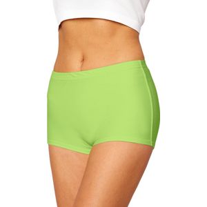 Merry Style HI-Leila Dames Zwembroek - Zwemshorts - Bikinibroekje - Elastische tailleband - Polyamide & Elastaan - Lichtgroen (70080) - 44