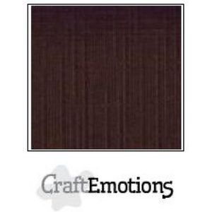 CraftEmotions linnenkarton 100 vel chocolade Bulk LHC-79 A4 250gr