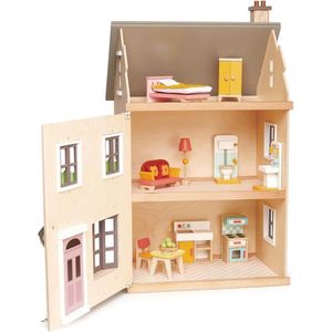 Tender Leaf Toys - Houten poppenhuis Villa Foxtail