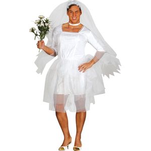 Fiestas Guirca - Volwassenkostuum Bruid man L (52-54)