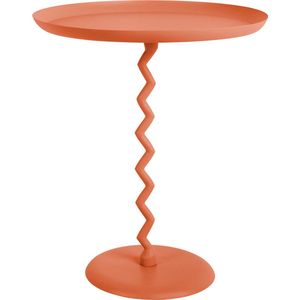 Leitmotiv - Bijzettafel Zig Zag Large - Helderoranje