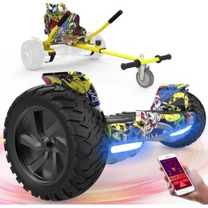 Hoverboard - Oxboard - Hoverkart - Zelf Balencerend - LED - Premium