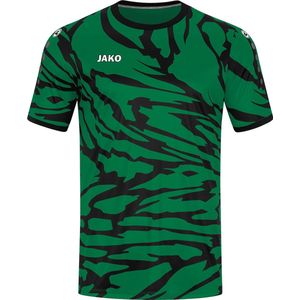 JAKO Shirt Animal Korte Mouw Kind Groen-Zwart Maat 140