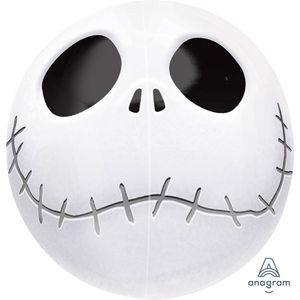 Amscan - Folieballon Orbz Jack Skellington - Halloween - Halloween Decoratie - Halloween Versiering - Halloween Ballonnen