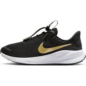 Nike Revolution 7 Easy On - Maat 40 - Zwart/Wit/Goud - Schoenen Dames