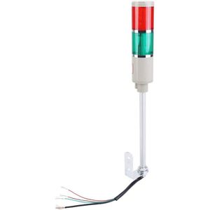 Rood/Groene Led Waarschuwing Ampel 230V Klein Noodapparatuur Verlichting Lamp Baken Lamp 220V - 1 stuk