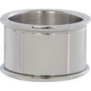 IXXXI Basisring zilverkleurig 12mm - maat 16,5