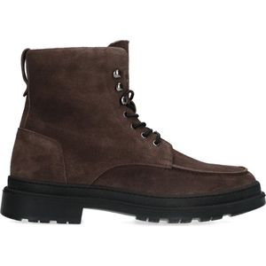 Sacha - Heren - Taupe suède veterboots - Maat 41