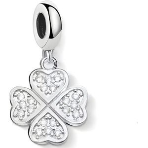 Clover Charm - 925 Sterling Clover Charm For Bracelet, Keen Jewel, Clover Charm - 925 Sterling Clover Charm For Bracelet