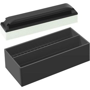 Baardreiniging en houderset voor mannen - Duurzaam en gemakkelijk te gebruiken gereedschap voor badkamer en scheren
