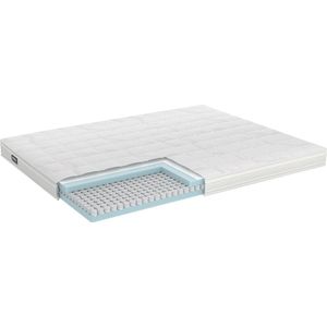 Mörgenn Luxe Topper Microsense Hard - Micropocket Topper met Koudschuim - Hard - 12 cm dik - 200x200 cm