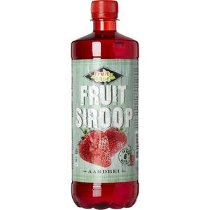 Fruit Oase Limonadesiroop aardbei 6x750 ml