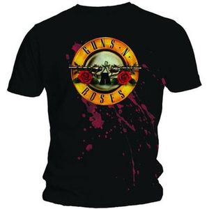 Guns N' Roses - Bullet Heren T-shirt - L - Zwart