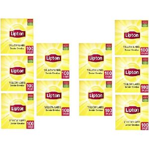 Thee lipton yellow label 1.5gr zonder envelop - 12 stuks