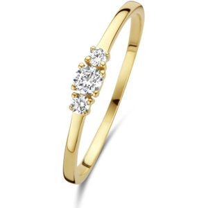 Isabel Bernard Rivoli Dames Ring Goud - Goud - 18.50 mm / maat 58