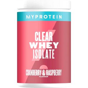 Clear Whey Isolate - 488g - 20 servings - Cranberry & Raspberry smaak - Verfrissende Proteïne Shake - MyProtein