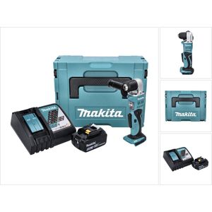 Makita DDA 351 RT1J Accu haakse boormachine 18 V 13,5 Nm + 1x accu 5.0 Ah + lader + Makpac