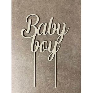 Taarttopper Baby Boy - Babyshower - Geboorte