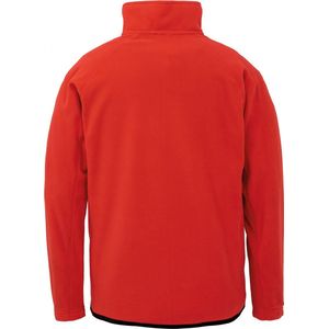 Pullover/Cardigan Unisex S Result 1/4-ritskraag Lange mouw Red 100% Polyester