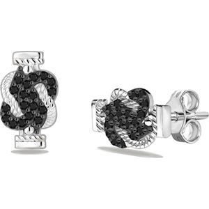 Juwelier Zwartevalk - Zilveren (gerhodineerd) mattenklopper oorbellen 22.213-1/Z--