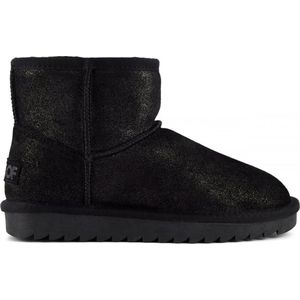 Winter Boot In Glitter Suede