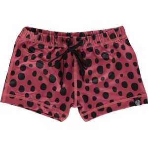 Beach & Bandits - UV-zwemshorts voor kinderen - Red Velvet - Rood - maat 104-110cm