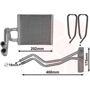 KACHEL RADIATEUR VOOR FORD FIESTA 2008-2012 1573046