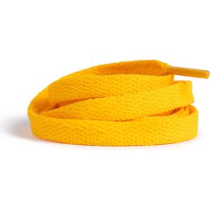 GBG Sneaker Veters 120CM - Goud Geel - Union Yellow - Schoenveters - Laces - Platte Veter