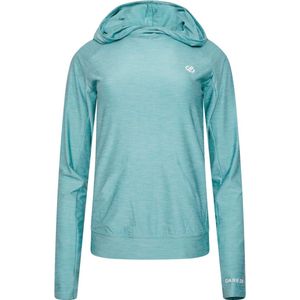 Dare 2B, Sprint City, Vochtregulerend lichtgewicht Dames Sport Hoodie, Canton Green, Maat 34