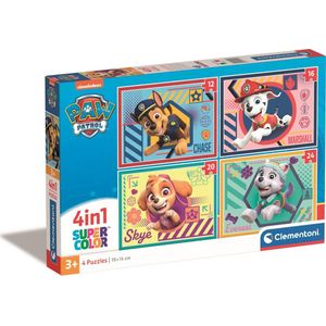 Clementoni - Puzzle Paw Patrol 4in1 - 21526
