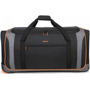 Decent Flexplus Wieltas - 75 cm - Zwart / Oranje