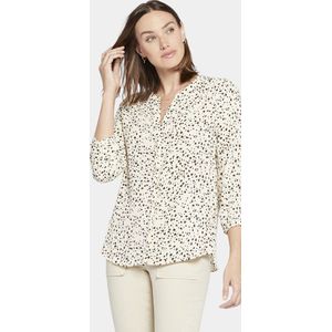 NYDJ Pintuck Blouse Dierenprint | Serafina