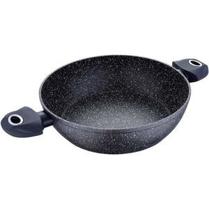 Oneiro’s Luxe Hapjespan – ø24 x H 6.5 cm – koken – tafelen – keuken – hapjespan – inductie �– gas – potten – pannen