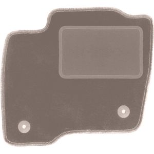 Beige bestuurdersmat voor: Ford S-MAX MK2 minivan (2015-)
