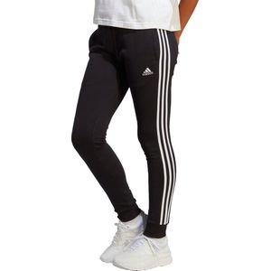 adidas Sportswear Essentials 3-Stripes French Terry Cuffed Broek - Dames - Zwart- L