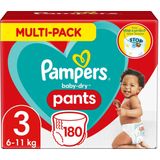 Pampers Baby-Dry Pants Luierbroekjes - Maat 3 (6-11 kg) - 180 stuks - Multi-Pack