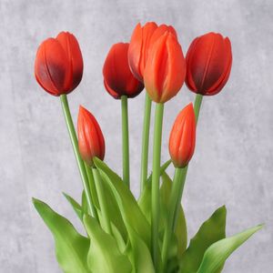 Boltze Home kunstbloemen tulp 40cm rood
