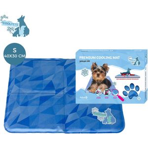 CoolPets Premium Koelmat – Koelmat hond – Hondenmat voor verkoeling – Anti-slip mat -non-flow coolgel – Makkelijk schoon te maken – Koelmat voor lang gebruik – 40 x 30 cm – Maat S