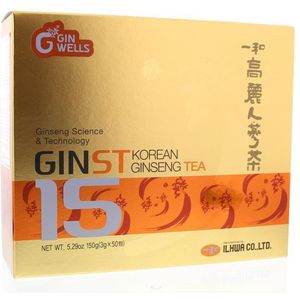 ILHWA GINST15 Korean Ginseng Thee - 50 zakjes
