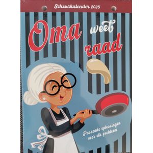 Scheurkalender Oma weet raad 2025 - Elke dag een huishoudtip van oma