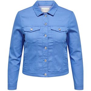 Only Carmakoma Carlock jacket blauw maat 50