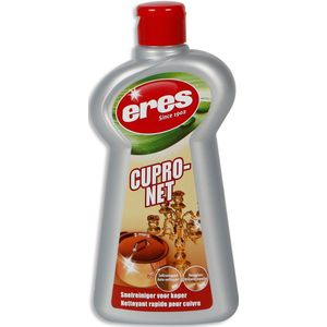 Eres – Cupro-net – Koperpoets – Koper poetsmiddel - Zelfreinigend – Koperglans - Zonder storende geur - 225 ml