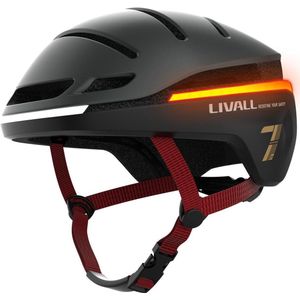 Livall EVO21 Black Large - (Smart) fietshelm - SOS functie - LED richtingaanwijzers - Smart verlichting