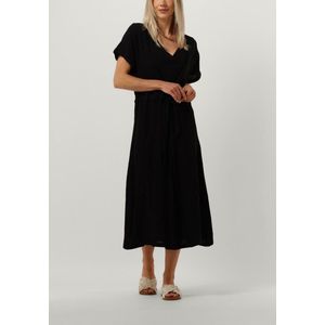 Minus Hemma Midi Dress 2 Jurken Dames - Kleedje - Rok - Jurk - Zwart - Maat 40