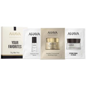 AHAVA - Try me trio - Your Favorites sachet Kit - bevat 1 Sample Osmoter™ Concentrate Hydrating Cream 3ml + Sample Extreme Eye Cream 2ml + Sachet HA Serum 3ml