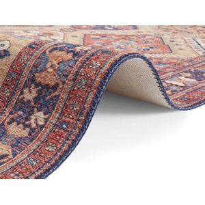 Flycarpets Elle Decoration - Vintage Vloerkleed - Afgan Kelim - Klassiek - Rood - 200x290 cm