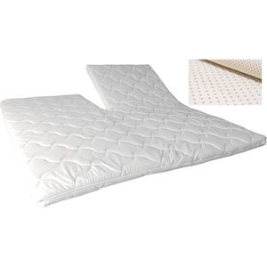 Slaaploods.nl Splittopper - Latex Comfort - 160x220 cm - Dikte 6 cm