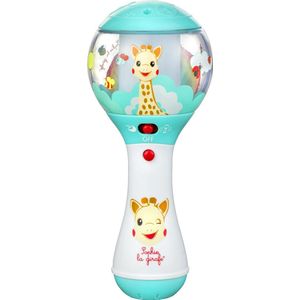 Sophie de giraf Shake Shake Rammelaar - Muziekrammelaar - Babyspeelgoed - Elektrisch - Met bewegingsdetector - Vanaf 3 maanden - 16.4x6.9x6.9 cm