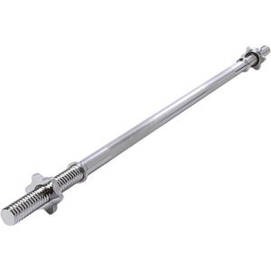 ScSPORTS® Halterstang - 120 cm - 30 mm - Incl. schroefsluitingen - Barbell